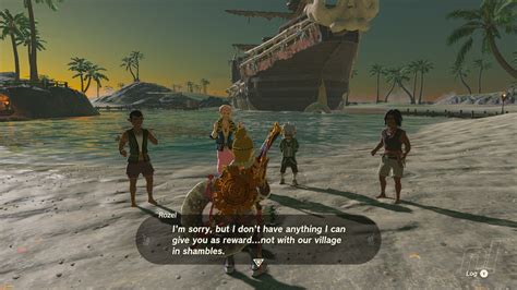 Zelda: Tears Of The Kingdom: Lurelin Village Restoration Project .